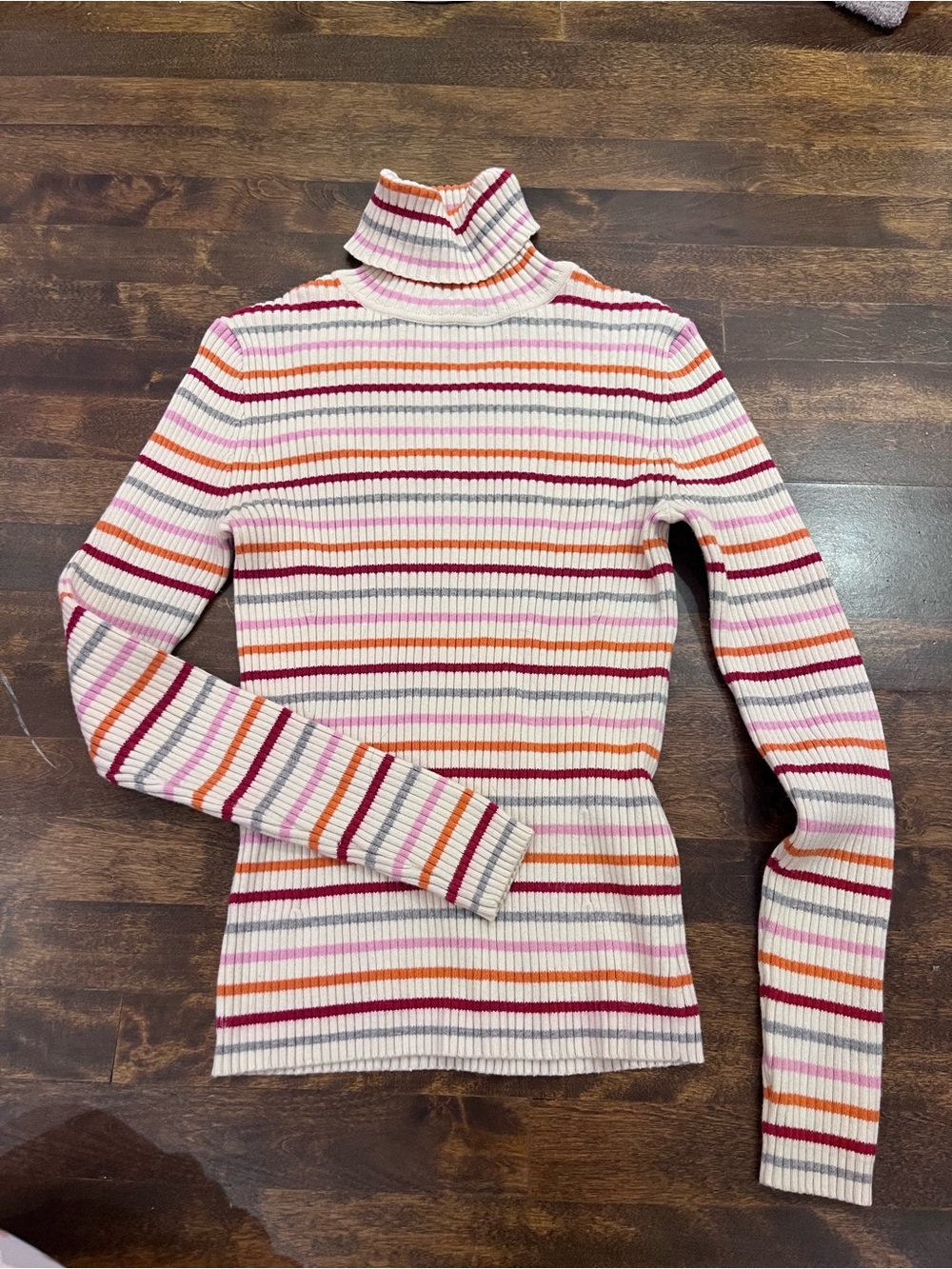 Vintage GAP Ribbed Striped Turtleneck